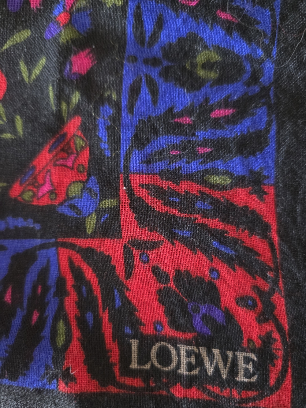 Loewe  Black, Green  Red & Blue Print